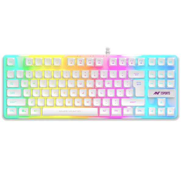 Ant Esports MK700 V2 TKL Backlit Mercury Wired Gaming Keyboard With Membrane Switches ( AEPP0227 )