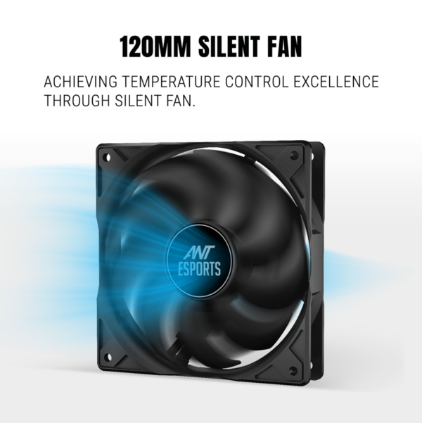 Ant Esports RX650 650Watt 80 Plus Bronze Certified Power Supply Unit With Smooth & Silent 120mm Fan ( AESP0258 ) - Image 4