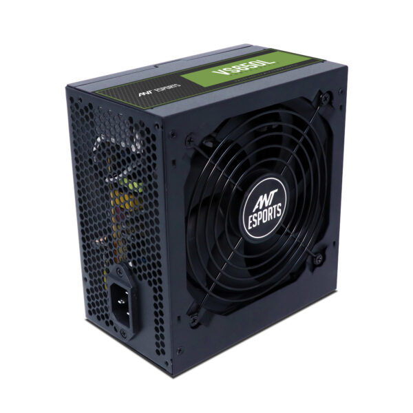 Ant Esports VS650L 650 Watts Non Modular Black Power Supply Unit With 120mm Silent Fan High Airflow Fan (AESP0324 ) - Image 5