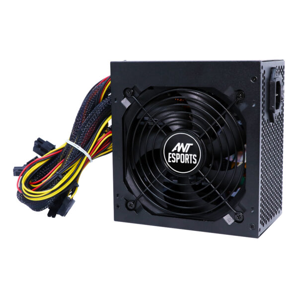 Ant Esports VS650L 650 Watts Non Modular Black Power Supply Unit With 120mm Silent Fan High Airflow Fan (AESP0324 ) - Image 3