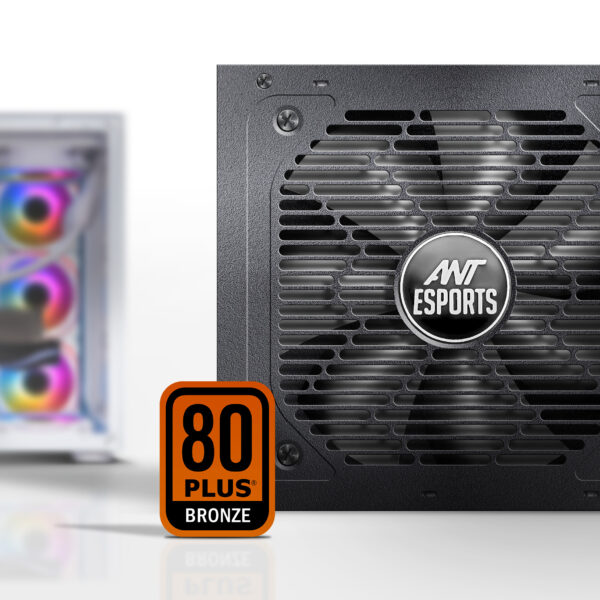Ant Esports RX750 750Watt 80 Plus Bronze Certified Non Modular Atx Power Gaming Power Supply Unit ( AESP0328 ) - Image 6