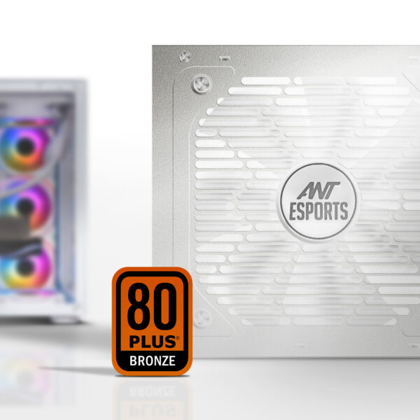 Ant Esports RX550 White 550Watt 80 Plus Bronze Gaming Power Supply Unit ( AESP0345 ) - Image 9