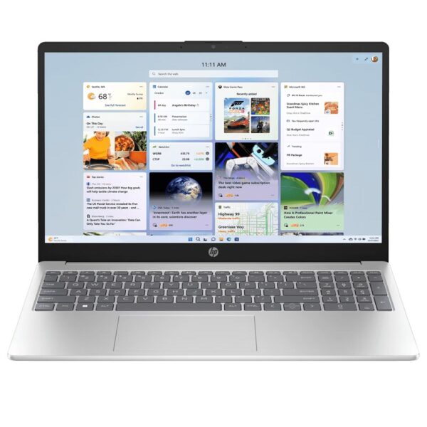 HP 15-fd0468TU Intel Core i7 13th Gen 15.6 Inch FHD Silver Laptop B61ZJPA ( 16 GB DDR4 RAM, 512 GB SSD, Intel Iris Xᵉ Graphics, WIN 11+MSO )