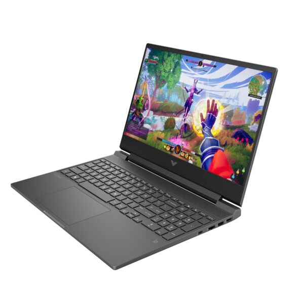 HP Victus 15-fa2703TX Intel Core i5 13th Gen 15.6 FHD IPS 144 Hz Gaming Laptop B7GP6PA ( 16 GB DDR4 RAM, 512 GB SSD, RTX 2050 4GB WIN 11+MSO, Mica Silver ) - Image 2