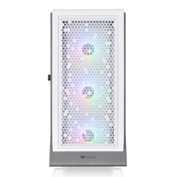 Thermaltake Ceres 500 TG ARGB Snow Mid Tower E-ATX 3mm Tempered Glass White Chassis With Pre-installed Four CT140 ARGB Sync PC Cooling Fans ( CA-1X5-00M6WN-00 ) - Image 2
