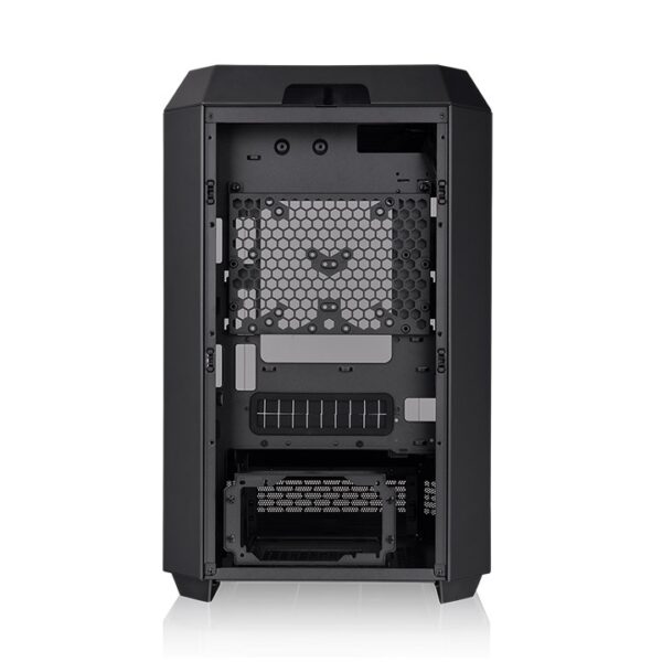 Thermaltake The Tower 300 Micro Tower Micro ATX 3mm Tempered Glass Black Chassis With Pre-installed Two CT140 PC Cooling Fans ( CA-1Y4-00S1WN-00 ) - Image 5