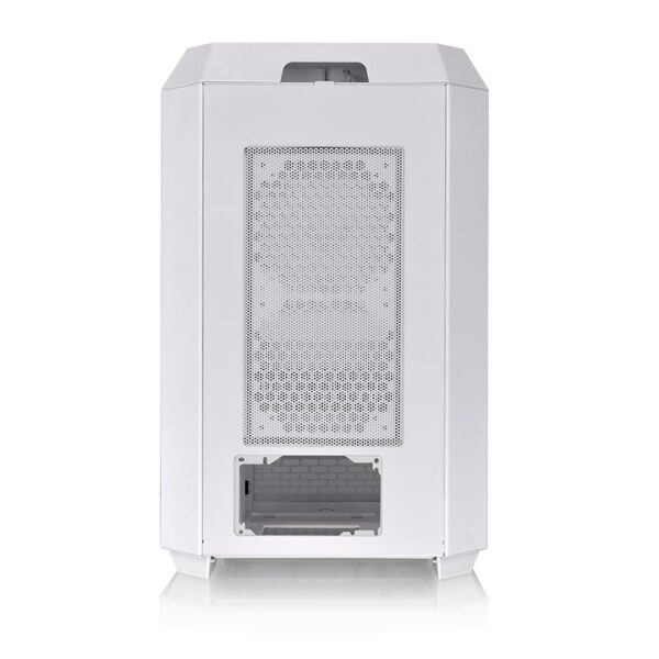 Thermaltake The Tower 300 Snow Micro Tower Micro ATX 3mm Tempered Glass White Chassis With Pre-installed Two CT140 White PC Cooling Fans ( CA-1Y4-00S6WN-00 ) - Image 4