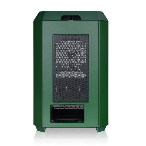 Thermaltake The Tower 300 Racing Green Micro Tower m-ATX 3mm Tempered Glass Chassis With Pre-installed Two CT140 PC Cooling Fans ( CA-1Y4-00SCWN-00 ) - Image 4