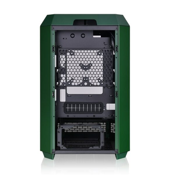 Thermaltake The Tower 300 Racing Green Micro Tower m-ATX 3mm Tempered Glass Chassis With Pre-installed Two CT140 PC Cooling Fans ( CA-1Y4-00SCWN-00 ) - Image 5