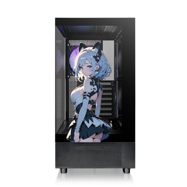 Thermaltake View 270 SP Edition Mid Tower E-ATX Tempered Glass Chassis With Pre-installed Three Hydraulic Bearing 120mm ARGB Lite Fans ( CA-1Y7-00M1WN-02 ) - Image 2