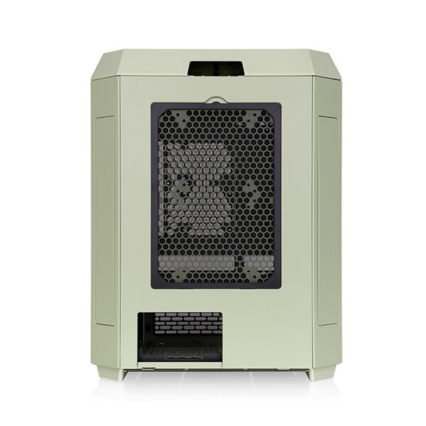 Thermaltake The Tower 600 Matcha Green Mid Tower ATX 3mm Tempered Glass Chassis With Pre-installed Two CT140 PC Cooling Fans ( CA-1Z1-00MEWN-00 ) - Image 4
