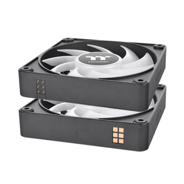 Thermaltake CT120 EX ARGB Sync 120mm 2000 RPM 3 in 1 PC Cooling Black Chassis Fan ( CL-F181-PL12SW-A ) - Image 3