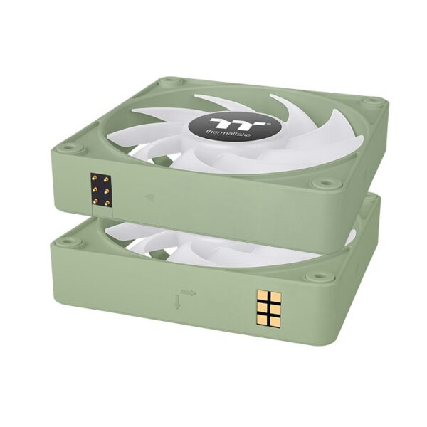 Thermaltake CT120 EX ARGB Sync 120mm 2000 RPM 3 in 1 PC Cooling Matcha Green Chassis Fan ( CL-F196-PL12MG-A ) - Image 5