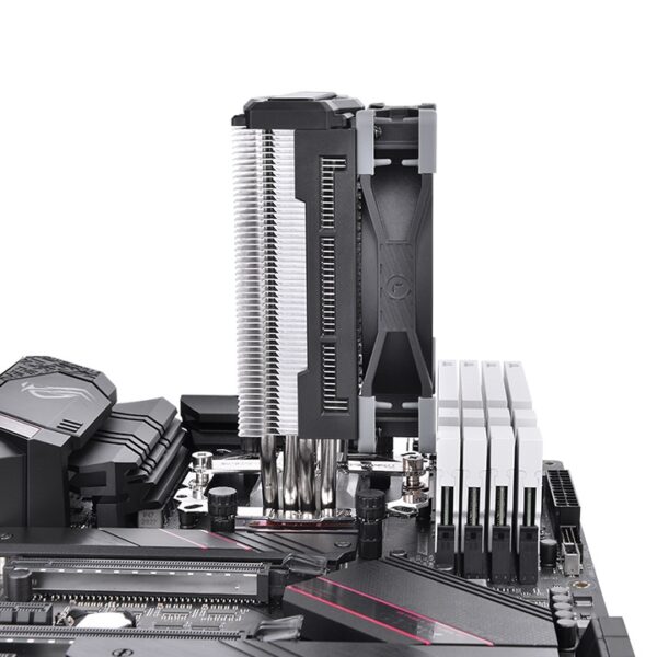 Thermaltake TOUGHAIR 310 With Grey CPU Air Cooler With High-Performance U-shape Copper Heat Pipes ( CL-P074-AL12BL-A ) - Image 5
