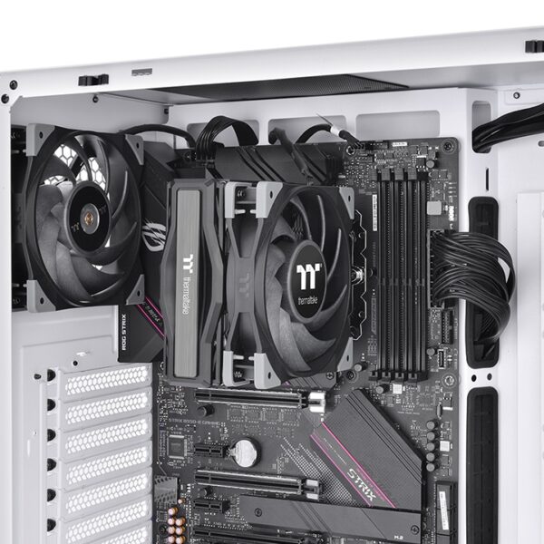 Thermaltake TOUGHAIR 310 With Grey CPU Air Cooler With High-Performance U-shape Copper Heat Pipes ( CL-P074-AL12BL-A ) - Image 6