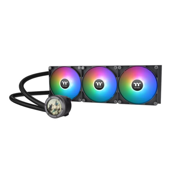 Thermaltake TH420 V2 Ultra ARGB Sync 420mm All-In-One Black CPU Liquid Cooler ( CL-W386-PL14SW-A )