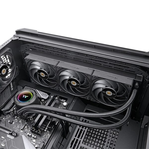 Thermaltake TOUGHLIQUID 360 EX Pro ARGB Sync All-In-One Black Cpu Liquid Cooler ( CL-W400-PL12BL-A ) - Image 6