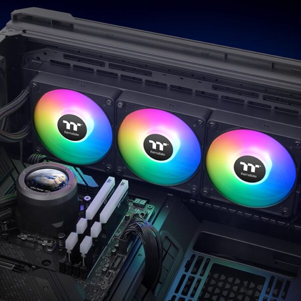 Thermaltake TH360 V2 Ultra EX ARGB Sync All-In-One 360 mm Black Cpu Liquid Cooler ( CL-W415-PL12SW-A ) - Image 6