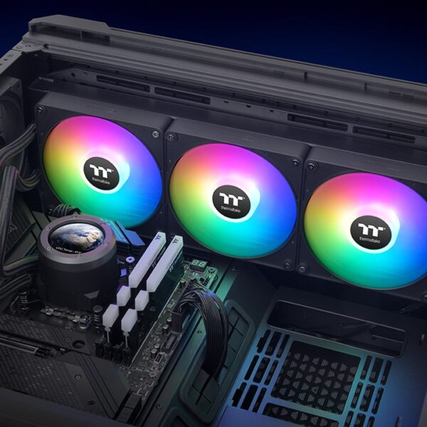 Thermaltake TH420 V2 Ultra EX ARGB Sync 420mm All-In-One Black CPU Liquid Cooler ( CL-W417-PL14SW-A ) - Image 6