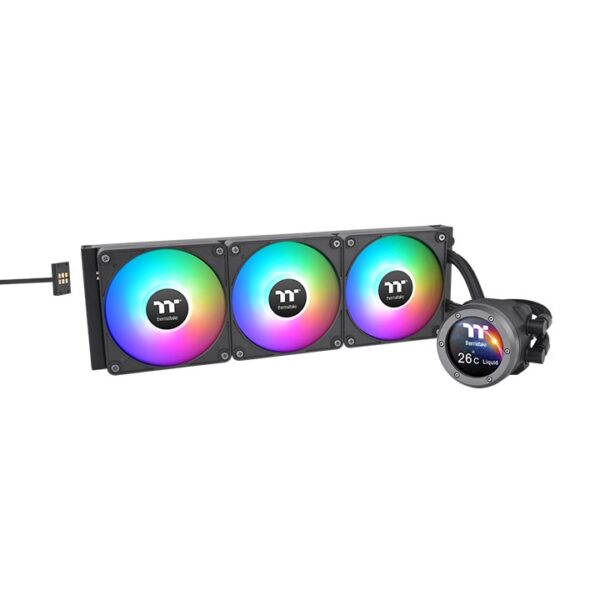 Thermaltake TH420 V2 Ultra EX ARGB Sync 420mm All-In-One Black CPU Liquid Cooler ( CL-W417-PL14SW-A )