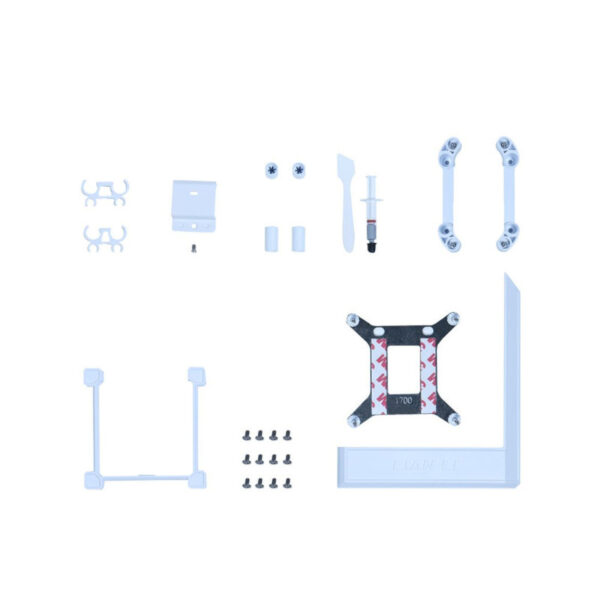 Lian Li HydroShift LCD 360R ARGB White CPU Liquid Cooler With 3 x 120mm ARGB Fans ( G89-GHSLCD36RW-IN ) - Image 4