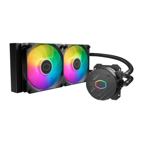 Cooler Master Masterliquid 240L Core ARGB 240mm AIO Liquid CPU Cooler With 120mm ARGB Fans ( MLW-D24M-A18PZ-R1 )