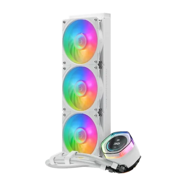 Cooler Master Masterliquid 360 Ion White Edition 360mm ARGB AIO Liquid CPU Cooler ( MLY-D36M-A24PZ-RW )