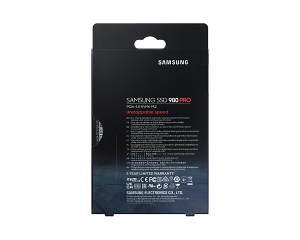 Samsung 980 PRO 1 TB M.2 NVMe PCIe 4.0 Internal SSD ( MZ-V8P1T0BW ) - Image 11
