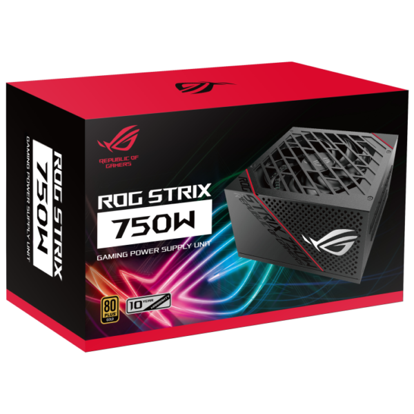 Asus ROG STRIX 750G 750Watt 80 Plus Gold Certification Fully Modular Power Supply Unit - Image 15