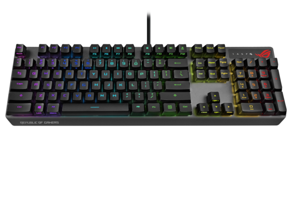 Asus ROG Strix Scope RX Wired Aura Sync RGB illumination, IP56 water and dust resistance, USB 2.0 Gaming Keyboard With ROG RX Optical Mechanical Switches - Image 3
