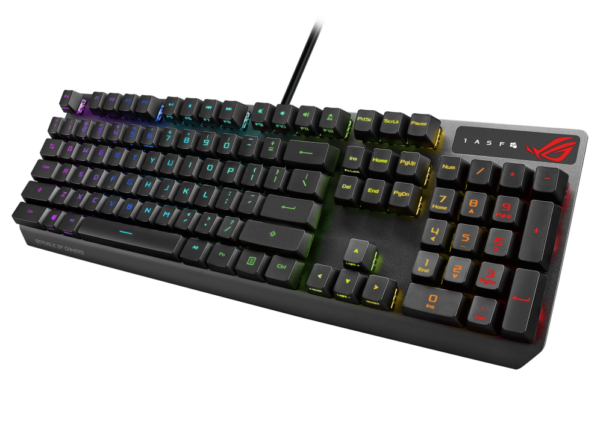 Asus ROG Strix Scope RX Wired Aura Sync RGB illumination, IP56 water and dust resistance, USB 2.0 Gaming Keyboard With ROG RX Optical Mechanical Switches - Image 5