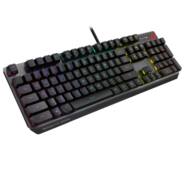 Asus ROG Strix Scope RX Wired Aura Sync RGB illumination, IP56 water and dust resistance, USB 2.0 Gaming Keyboard With ROG RX Optical Mechanical Switches - Image 8