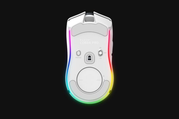 Razer Cobra Pro Customizable Razer Chroma RGB Wireless White Gaming Mouse With Optical Mouse Switches Gen-3 ( RZ01-04660200-R3A1 ) - Image 10