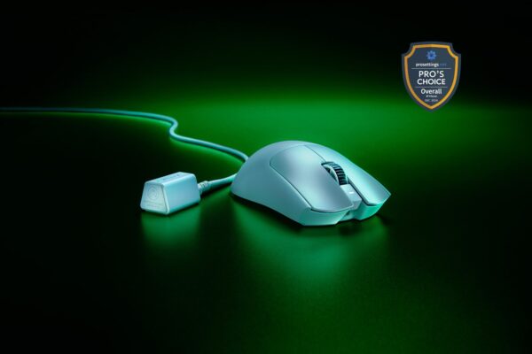 Razer Viper V3 Pro Ultra-lightweight Wireless Symmetrical Esports White Gaming Mouse With Optical Mouse Switches Gen-3 ( RZ01-05120200-R3A1 ) - Image 3