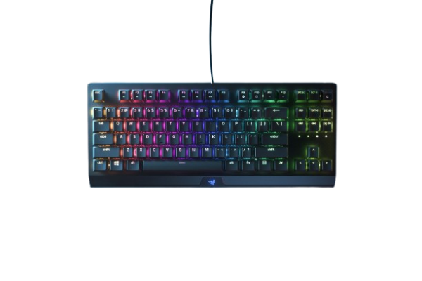 Razer BlackWidow V3 Tenkeyless Mechanical Wired Gaming Keyboard With Razer Green Mechanical Switch ( RZ03-03490100-R3M1 )