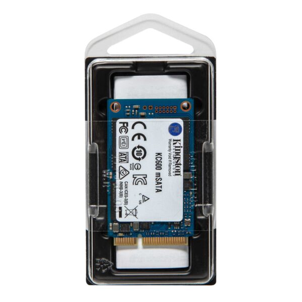 Kingston KC600 512GB mSATA 3D TLC NAND SSD ( SKC600MS/512G ) - Image 3