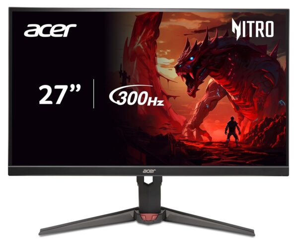 Acer Nitro XV272U F3 27 Inch IPS  WQHD 300 Hz 0.5ms Anti-glare AMD FreeSync Premium Black Widescreen Gaming LCD Monitor ( UM.HX2AA.307 )