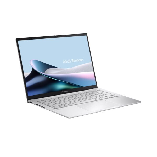 ASUS Zenbook 14 OLED UX3405MA-PZ751WS AI-Powered Intel Evo Core Ultra 7 155H 14-Inch 3K OLED 120Hz Laptop ( 16GB LPDDR5X RAM, 1TB SSD, Windows 11, MS Office-24, Foggy Silver ) - Image 2