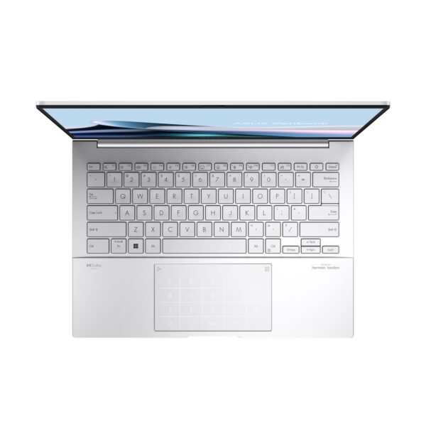 ASUS Zenbook 14 OLED UX3405MA-PZ751WS AI-Powered Intel Evo Core Ultra 7 155H 14-Inch 3K OLED 120Hz Laptop ( 16GB LPDDR5X RAM, 1TB SSD, Windows 11, MS Office-24, Foggy Silver ) - Image 4