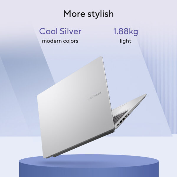 ASUS Vivobook 16 X1607QA-MB050WS Snapdragon X X1 26 100 16-Inch WUXGA 60Hz AI Powered Copilot+ Laptop ( 16GB LPDDR5X RAM, 512GB SSD, Windows 11, MS Office-24, Cool Silver ) - Image 10