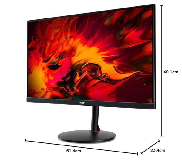 Acer Nitro XV272U V3 27 Inch IPS WQHD 180Hz Refresh Rate 1ms Response Time Anti-glare Eyesafe Certified AMD FreeSync Premium Widescreen Gaming LED Monitor ( UM.HX2AA.301 ) - Image 4