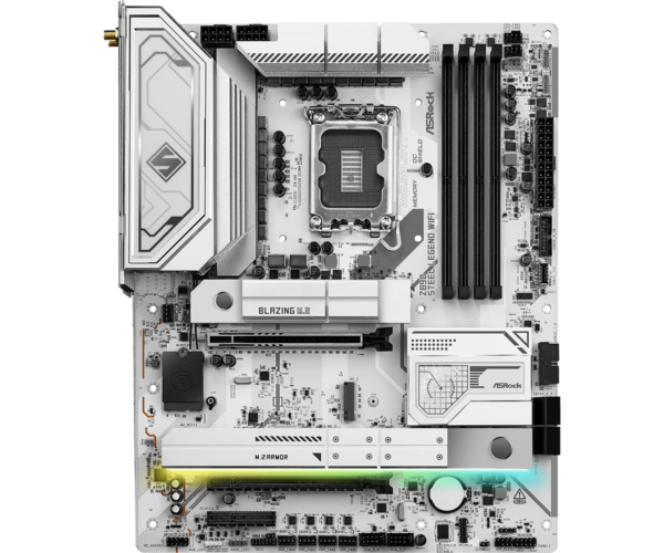 ASRock Z890 Steel Legend WiFi ATX Motherboard ( Intel Socket LGA1851, Supports Intel Core Ultra Processors (Series 2) CPU, 4 x DDR5 RAM Slots, Max 256GB RAM Support ) - Image 4