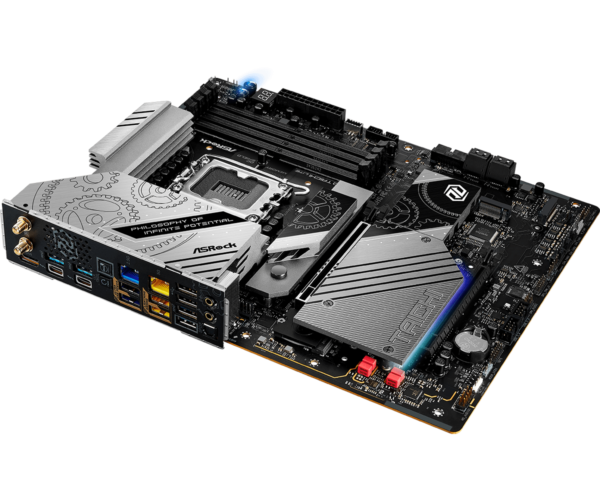 ASRock Z890 Taichi Lite ATX Motherboard ( Intel Socket LGA1851, Supports Intel Core Ultra Processors (Series 2) CPU, 4 x DDR5 RAM Slots, Max 256GB RAM Support ) - Image 7