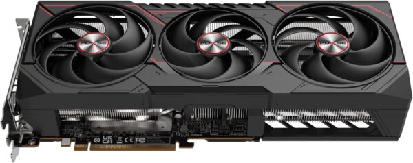 Sapphire Pulse AMD Radeon RX 9070 XT 16GB GDDR6 256 bit AMD RDNA 4 Architecture Gaming Graphics Card With Triple Fans ( 11348-03-20G ) - Image 3