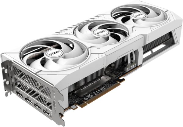 Sapphire Pure AMD Radeon RX 9070 OC 16GB GDDR6 256 bit AMD RDNA 4 Architecture Graphics Card With Triple Fans ( 11349-02-20G ) - Image 3