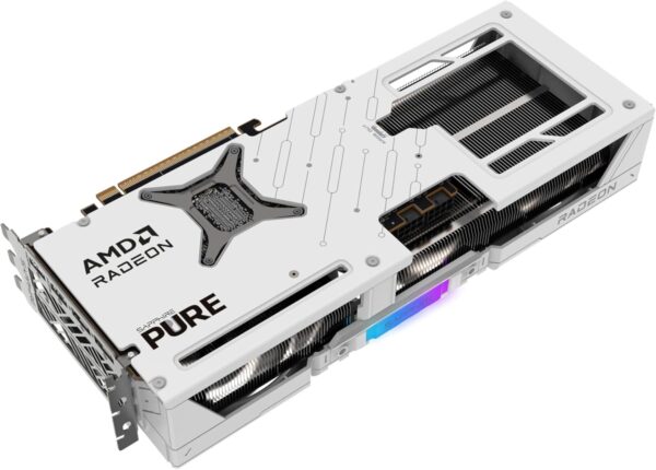 Sapphire Pure AMD Radeon RX 9070 OC 16GB GDDR6 256 bit AMD RDNA 4 Architecture Graphics Card With Triple Fans ( 11349-02-20G ) - Image 6