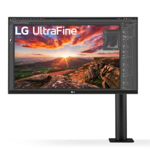 LG UltraFine 27UN880-B 27-Inch UHD 4K Ergo IPS 60Hz 5ms (GTG) Anti Glare AMD FreeSync Professional Monitor With USB Type-C & Speaker