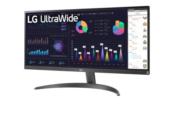 LG UltraWide 29WQ500-B 29-Inch UltraWide Full HD IPS 100Hz 1ms MBR HDR 10 AMD FreeSync 3-Side Virtually Borderless Design Monitor - Image 2