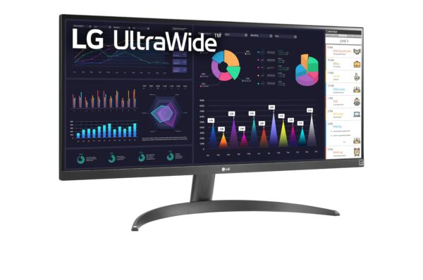 LG UltraWide 29WQ500-B 29-Inch UltraWide Full HD IPS 100Hz 1ms MBR HDR 10 AMD FreeSync 3-Side Virtually Borderless Design Monitor - Image 3