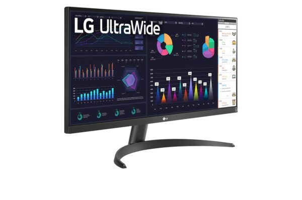 LG UltraWide 29WQ500-B 29-Inch UltraWide Full HD IPS 100Hz 1ms MBR HDR 10 AMD FreeSync 3-Side Virtually Borderless Design Monitor - Image 4
